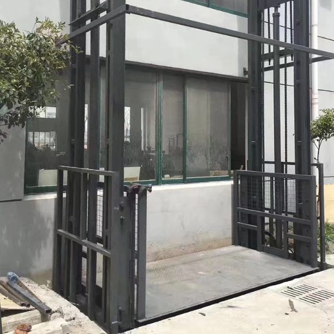 汤原5吨室外升降货梯